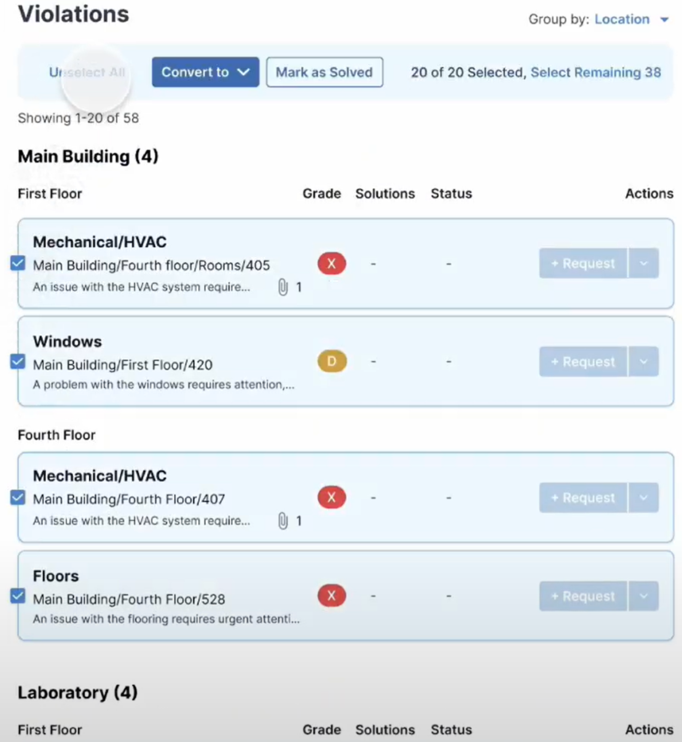 Issues Become Work Orders