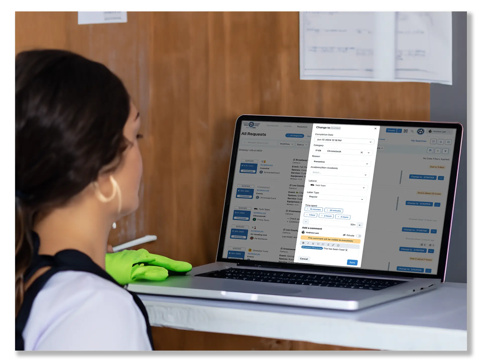 Create & Assign Work Orders screenshot